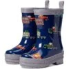 Hatley Kids Big Rigs Shiny Rain Boots (Toddler/Little Kid/Big Kid)