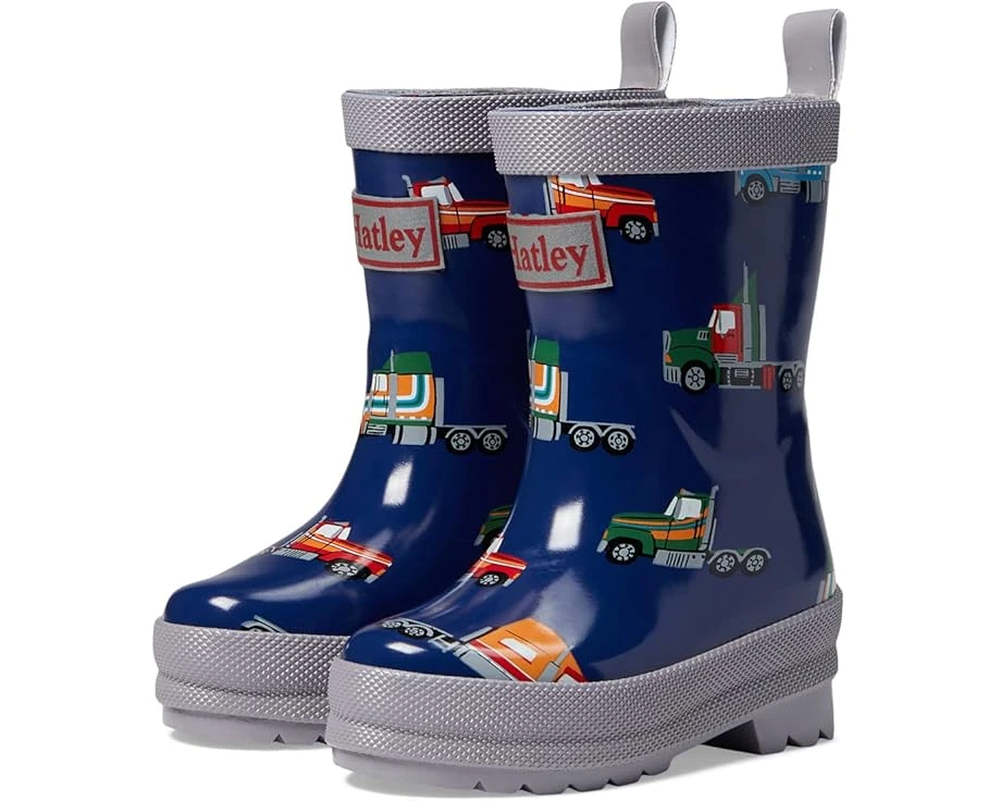 Hatley Kids Big Rigs Shiny Rain Boots (Toddler/Little Kid/Big Kid) Hatley Kids Big Rigs Shiny Rain Boots (Toddler/Little Kid/Big Kid) -Children's Boots Store 612bO0i7UbL. AC SR920736