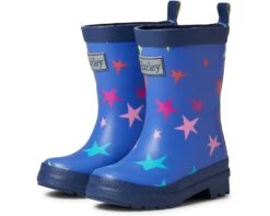 Hatley Kids Scattered Stars Matte Rain Boots (Toddler/Little Kid/Big Kid)