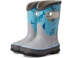 Bogs Kids Rain Boot Scuba Shark (Toddler/Little Kid/Big Kid)