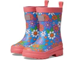 Hatley Kids Retro Floral Matte Rain Boots (Toddler/Little Kid/Big Kid)