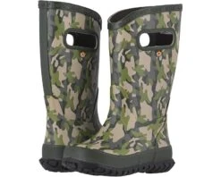 Bogs Kids Rain Boots Army Camo (Toddler/Little Kid/Big Kid)