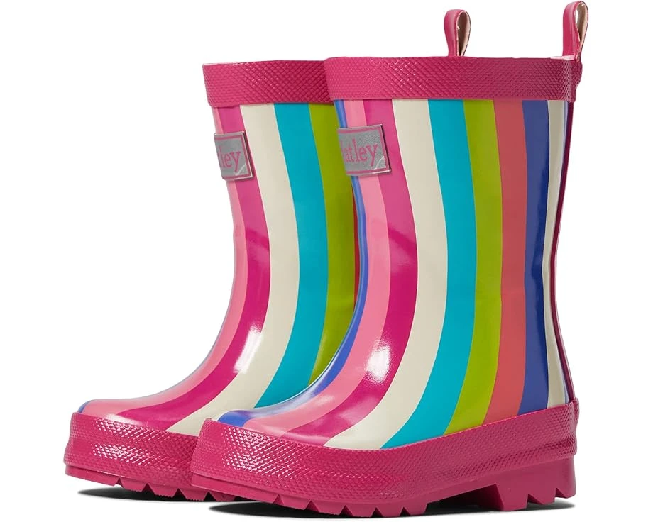Hatley Kids Rainbow Stripes Shiny Rain Boots (Toddler/Little Kid/Big kid) Hatley Kids Rainbow Stripes Shiny Rain Boots (Toddler/Little Kid/Big Kid) -Children's Boots Store 71tYmPFTHBL. AC SR920736
